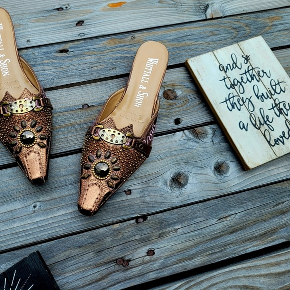 Whittall & Shon Western Style Mule - Picture 3 of 8